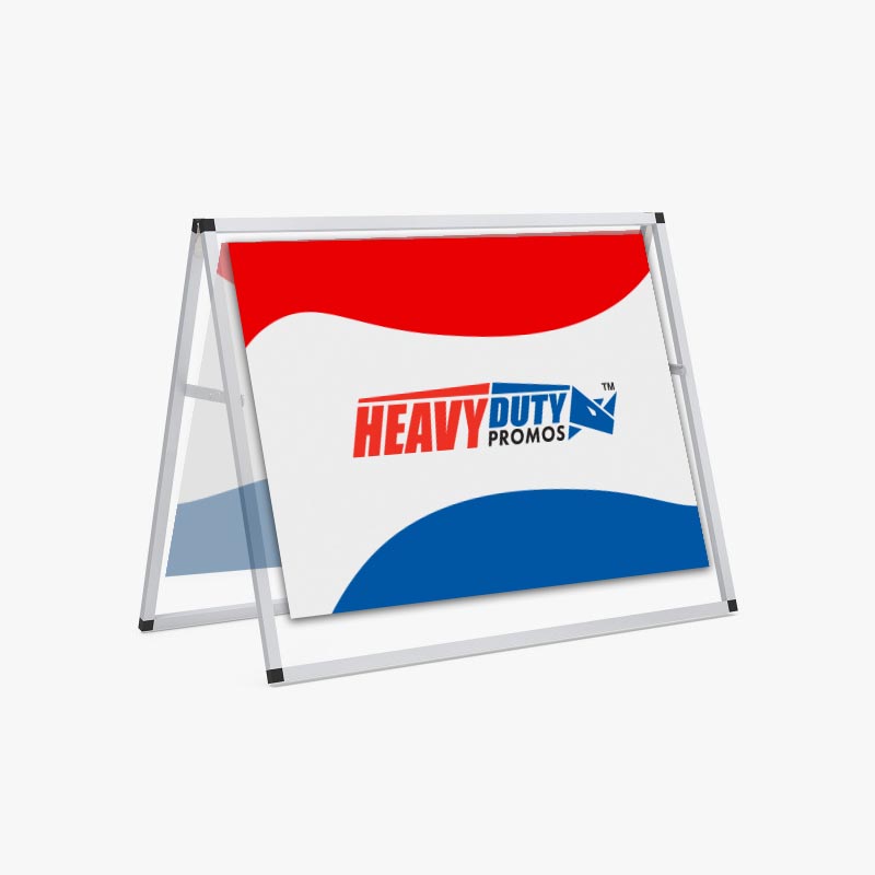 A-Frame Banner Display